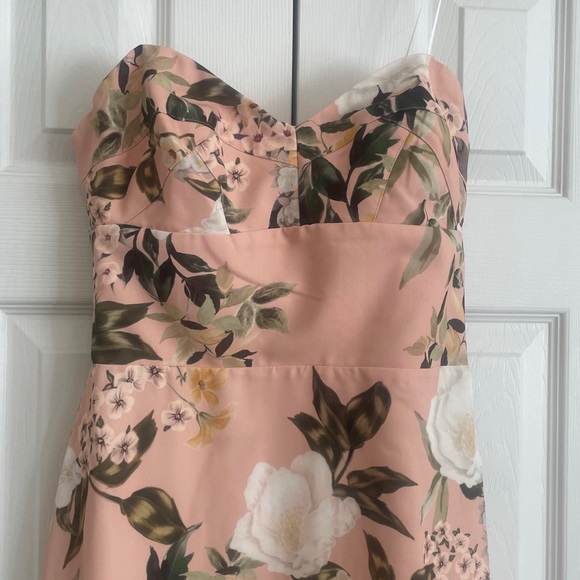 New Amanda Uprichard x Revolve Eden Gown in Juniper Floral size Medium - Picture 5 of 12